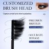 2PCS Black Mascara for Fine Short Lashes & Older Women  Smudge-Proof, Clump-Free, Natural Curling, Ultra-Fine Brush Take Care Of Every Tiny Eyelash, Quick-Drying, Easy Removal view 4
