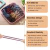 100PCS Morandi Hair Ties for Women Girls, Seamless Thick Black Hair Band, Elastic Hair Ties No Damage Ponytail Holder (mix color 100pcs) view 3