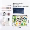 JEFBFBWE Just A Girl Who Loves To Golf Makeup Bag - Gifts for Players & Coaches, Inspiring Golf Gifts & Accessories for Women, Perfect for Christmas & Birthdays (Golf Makeup Bag) view 2