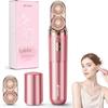 Epilator,2 in 1Epilator for Women Rechargeable,Womens Electric Shaver with LED Light,Rechargeable,Hair Removal for Women Legs/Face/Bikini/Arms,Smooth Epilator Trimmer Travel Kit Set Upgrade view 1