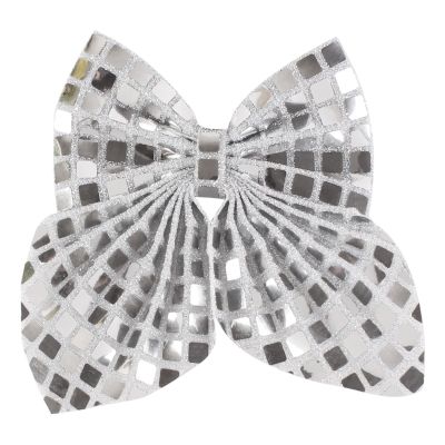 5 sequined hair clips, new large bow hair accessory