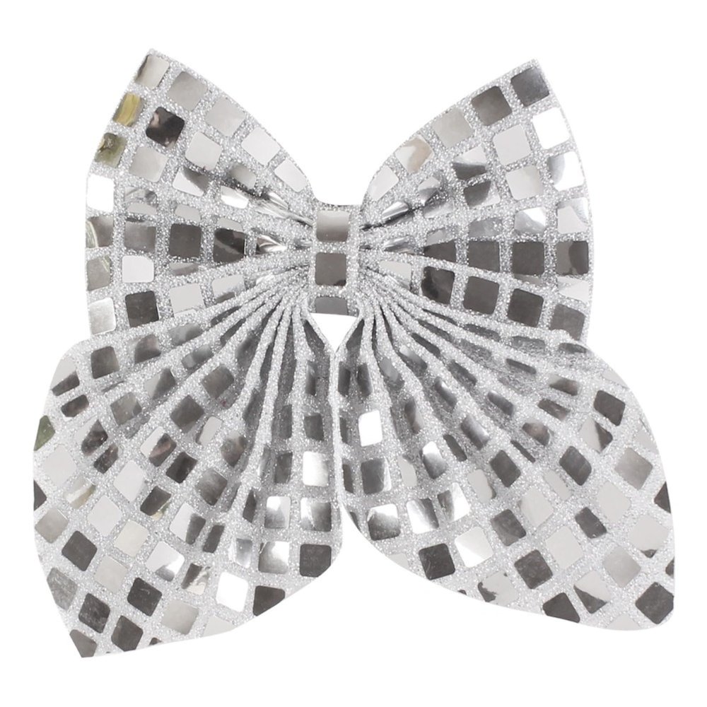 5 sequined hair clips, new large bow hair accessory