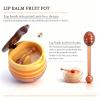 6PCS Bee Lip Balm Honey Pot Set, Moisturizing Propolis Mask, Hydrating Prevention for Dry and Cracked Skin, Exfoliating Scrubs, Sleep Mask Reduces Lines view 3