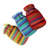 COOLHIYA 3pcs Dual-sided Exfoliating Bath Mitts Soft and Rough Texture for Deep Cleansing Stylish Striped Design Versatile Shower Towels for Arms Legs Chest and Back Care view 1