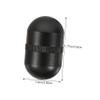 Gogogmee Detachable Jade Ball Facial Massager for Skin Care Relieves Eye Puffiness and Dark Circles Enhances Absorption Black Metal Casing Roller for Face and Eye Massage view 2