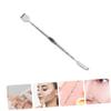 Beatifufu Double Headed Blackhead Tool Stainless Steel Skin Scrubber for Face Nose Forehead Dual Head Pore Scraper and Whitehead Removal with Portable Design view 3