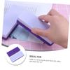 Beatifufu 2Pcs Double-Sided Purple Pumice Stone Foot Scrubber Callus Remover for Hard Skin Dead Skin Exfoliation Foot Care Tool for Smooth view 2