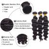 Loose Wave Bundles Human Hair 12A Loose Deep Wave Human Hair Bundles 100% Unprocessed Brazilian Virgin Remy Hair Extension Natural Color 20 22 24 Inch view 4