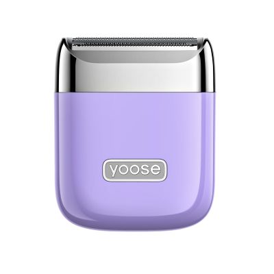yoose Electric Razors for Women, IPX7 Alloy Body Bikini Trimmer for Women (USB-C, Trimmer Comb, Multi Shaving Modes), Portable Size, Taro Purple
