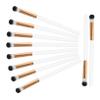 Beatifufu 10pcs Women Eye Shadow Brush Precision Contouring Makeup Brushes with Comfortable Grip Reusable Synthetic Hair for Blending and Defining Eye Makeup Portable Cosmetic Tool for view 1