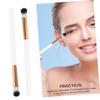 Beatifufu 10pcs Women Eye Shadow Brush Precision Contouring Makeup Brushes with Comfortable Grip Reusable Synthetic Hair for Blending and Defining Eye Makeup Portable Cosmetic Tool for view 4