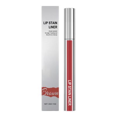 HMDABD Peel Off Lip Stain Tints Liquid Lipstick Lip Stain Long Lasting Non-stick Cup Easy to Apply Lipstick (02, One Size)