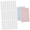 24 Pcs 20ml Blanks Paint Tubes Aluminum With Sticker For Acrylic Watercolor And Gouache Supplies Storage With Sticker Empty A view 1