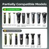 5Ft Charging Cable Fit for Philips Norelco One Blade 360 Newer Model QP2724 QP2834 QP1924 QP4631 QP6542 QP4530, MG7910 MG5910 MG9510 MG9525, X3001 S3341 X3052 S3242 Shaver Adapter Power Supply Cord view 4