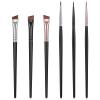 6 Pack Eye Liner Brushes Makeup Fine Point Eyeliner Brush Fine Angled Eyeliners Brush Portable Eye Gel Foundation Brushes Water Activated Graphic Cosmetic Liner Wands for Women view 1