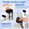 AOSSA Massage Headrest for Bed Face Cradle  Adjustable Home Mattress Top Massage Kit, Face Cushion for Massage Face Down, Home Spa Salon Headrest Support for Massage, Eye Surgery Recovery Equipment view 3