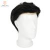 Zakya Mens Hair System French Lace Front With Skin around Base, 8 x 10 Inch Toupee #1B view 2