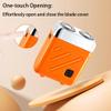 Bccnerty Mini Electric Shaver, 360 Dual Head Rotary Razor, Waterproof USB Rechargeable Shaver for Men, Wet Dry Portable Electric Razor for Travel & Home Grooming (Mix) view 3