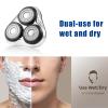 Rotary Replacement Shaver Head,Compatible with Remington Shaver Series,forR3,R4,R5,R6,R7,R8,SP-3141 and SP-5161 Foils ((White-1 PC) view 3