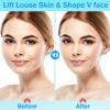 140PCS Neck Lite Tape with 8 Strings + 156pcs Face Lift Tape invisible, Neck Lift Tape Instant Facelift Tape Face Lifter Tape Facial Tape for Sagging Skin Double chin Jowls Eyes Woman Makeup view 3