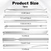 7 Pack Ingrown Toenail Tool Pedicure Tools for Feet, Stainless Steel Toenail Removal Kit, Professional Surgical Manicure Treatment Pedicure Tools for Feet Under Nail Cleaner Correction Polish Pain view 2
