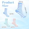 3 Pairs of Aloe Infused Socks for Women, Aloe Socks Moisturizing Spa Sock for Dry Cracked Feet, Soft Coral Fleece Sock for Keeping Feet Warm view 2