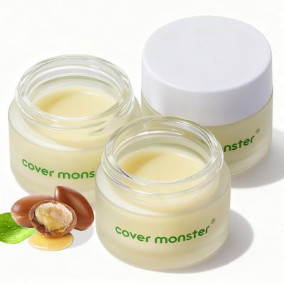 Cover Monster Cleansing Balm, Makeup Remover Balm, Melts Waterproof Makeup & Sunscreen, Deep Pore Cleanse & Hydration, Gentle & Non-Irritating, Made for All Skin Types, Safe for Sensitive Skin