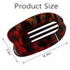 4 PCS Flat Hair Clips, Strong Hold Hair Clips for Thick Thin Hair, Stylish Classic Hair Barrettes, Large Flat Claw Clips for Women Girls (Mixing) view 2