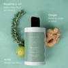 ARA.I.A Hydrating Shampoo with Rosemary, Peppermint and Indian Gooseberry, Moisturizes and Repairs Damaged Hair view 4