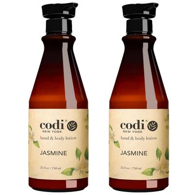 Beauty Codi Hand & Body Lotion  Jasmine 750 ml (25 Fl Oz, Pack of 2)