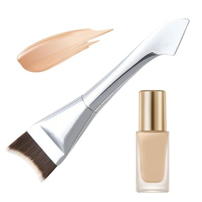 Flat Foundation Brush,Wet Dry Cosmetic Applicator,Flat Foundation Makeup Brush - for Blending Liquid Cream Teens Girl College Student Dancer