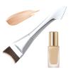 Flat Foundation Brush,Wet Dry Cosmetic Applicator,Flat Foundation Makeup Brush - for Blending Liquid Cream Teens Girl College Student Dancer view 1