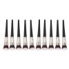 10pcs Oblique Concealer Brush Set, Makeup Brush, Soft Synthetic Hair with Ergonomic Wooden Handle, Concealer Brush for Covering Dark Circles view 2