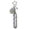 Chic Lip Gloss Holder With Mirror,Potable Lipstick Holder Stainless,2 In 1 Mesh Bag Key Chain Pendant Accessories (Type B) view 1