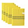 5Pcs Shower Bath Scrub Glove Korean Exfoliating Body Scrubs Tows Wash Cloth Portable for Adults Coarse Grain Brush(Yellow) view 1