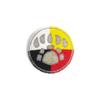 Beaded Hair Clips Native American Style Handmade Collection (4 Direction Bear-paw) view 1