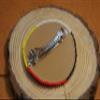 Beaded Hair Clips Native American Style Handmade Collection (4 Direction Bear-paw) view 3