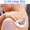 2 Pcs Large Powder Puff,3.14 Inch Powder Puffs for Body Powder Face Loose Powder(White) view 2
