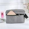DUXDJRRE Makeup bag Travel Mens Toiletry Bag Women Cosmetic Necessaire Case Ladies Makeup Beauty Wash Pouch Handbag Organizer for Storing Cosmetics(B-black) view 3