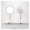 Cosmetic Vanity Mirror 5 Times Magnification LED 7 Inch Makeup Mirror Beauty with Light Mirror with Suction Cup Bathroom Mirror view 3