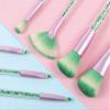 ASWRTYJO 7Pcs of Makeup Brushes Set-Fashion Transparent Bag-Blush Eyeshadow Highlight Brush-Nylon Hair Cosmetic Tool-Beginner Beauty Pen view 2