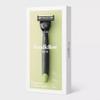 Goodfellow & Co 5-Blade Razor with 2 Carts - Shaving Bundle with Rubber Handle view 2
