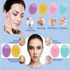 2 Pack Face Scrubber, Soft Silicone FacialCleansing Brush Face Exfoliator Blackhead Acne Pore Pad Cradle Cap Face Wash Brush for Deep Cleaning Skin Care view 4