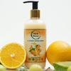 All Natural Premium Shampoo, Made with 16 key ingredients, 100% Vegan, Non-Toxic, Cruelty-Free, Paraben Free, Sulphate Free, Dermatologist tested, 300ml (Orange) view 1