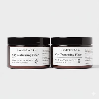 Goodfellow & Co - Men's Texturizing Fiber - 4oz for Flexible Hold and Natural Texture (Bundle of 2)