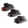 3Pcs/Set Limit Comb 32mm 38mm 51mm, Compatible For WAHL, Hair Clipper Guards Barber,Compatible For Shop, Cutting Guide Combs Electric Clippers Accessory(Gray) view 3