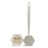 TOOLETRIES Silicone Back Scrubber - Exfoliating Shower Brush, Back Washer for Men, Durable Back Brush with Long Handle - Long Lasting Bath & Shower Accessories - Sand view 1
