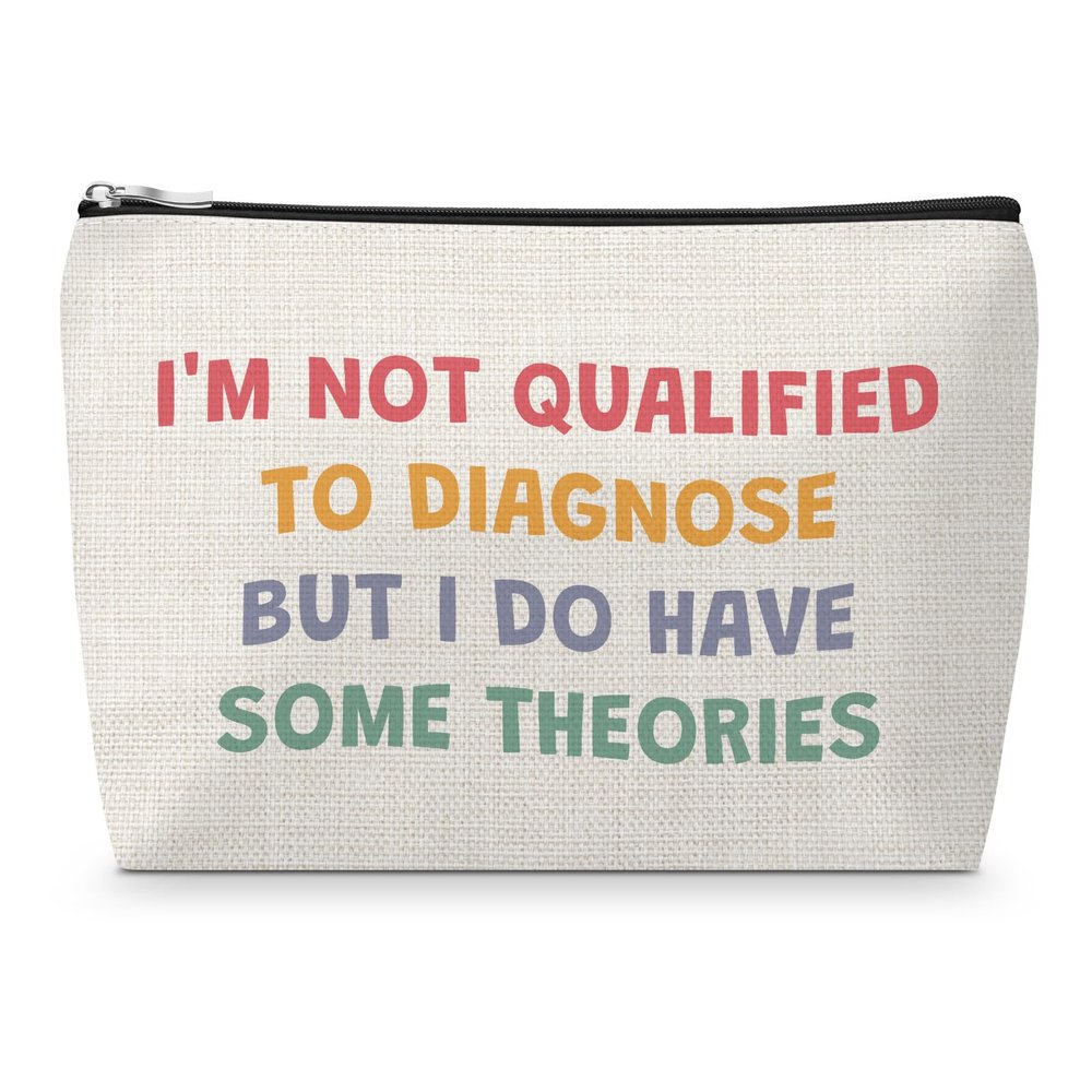 Sfodiary Medical Students Graduation Gift Makeup Bag for Women Future Doctor Gift for Friend Ceremony Gifts for White Coat Future DR New Doctor Gifts Nurse Practitioner Presents for Friend