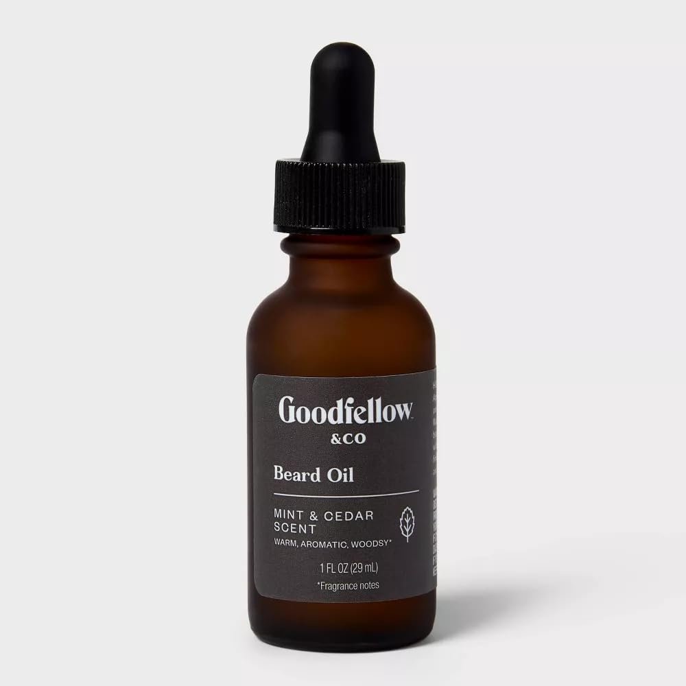 Goodfellow & Co Beard Oil - Moroccan Mint & Cedar - 1 fl oz (Single Unit)