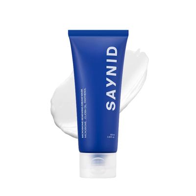 SAYNID Microbiome Renewing Cream Mask, Wash-off Face Mask, Cream Exfoliating, Pore Care, Glass Skin Effect, Barrier-Friendly Korean Skincare | 3.38 fl.oz. (100ml)